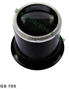 EYE LOUPE PLASTIC WITH SLIVER RING