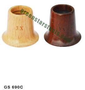 EYE LOUPE STEAM WOOD OR ROSEWOOD