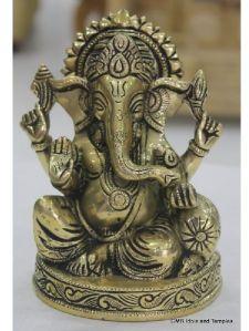 Brass Ganesh Statue