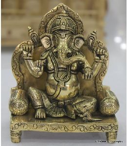 Brass Murti of Lord Ganesha