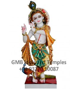 ndian God Krishna Statue from Marble