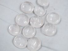 crystal quartz Palm Stone