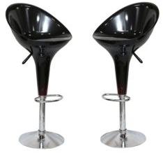 BLACK BAR STOOL