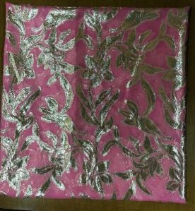 New Brocade weave Lurex silk Chiffon Head Scarf