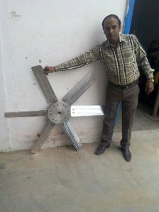 Aluminium Impeller 6 Blade Dia 450 MM