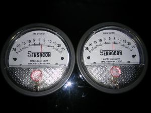 Sensocon Magnehelic Gages -50 To 50 MMWC