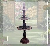 garden fountain statues