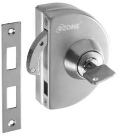 Glass Door Lock with Strike plate