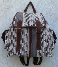 Traditional Handmade India Women handle Backpack