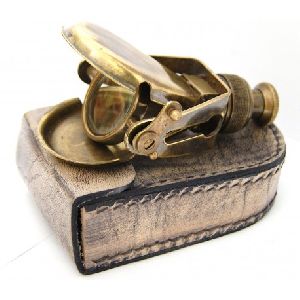 Brass Monocular in Leather box