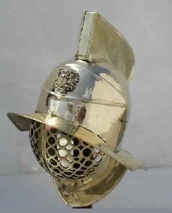 Gladiator Brass Helmet