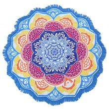 Mandala Tapestry Printed Beach Throw