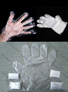 Plastic Disposable Hand Glove