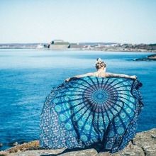 Cotton Mandala tapestry