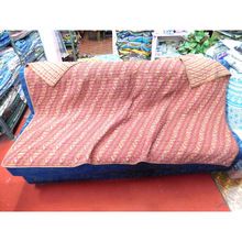 Reversible sofa bed cover