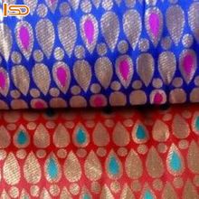 Latest Fashion Silk Polyester Brocade Fabric Price Per Meter