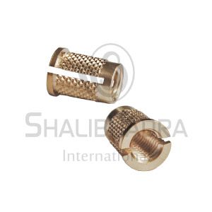Brass Knurled Expansion Insert