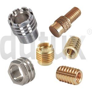 Brass Knurled Insert