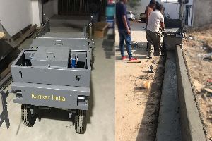 kerb laying machine