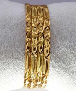 Designer Die Gold Bangles