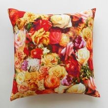 Painted Rose Cushion Cover