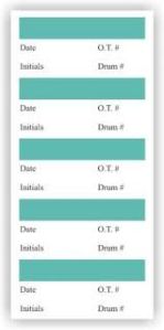 Autoclave Indicator Labels