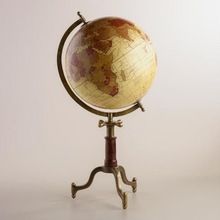 Metal World Globe