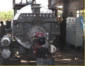 Oil fired steam boilers