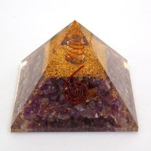 pyramid with copper symbol