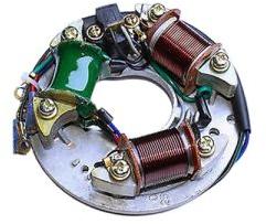 Vespa Bajaj VBB Super Sprint Stator Plate Assembly 12 Volt