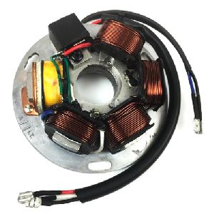 Vespa - P200E - Electronic Stator Plate Assembly 12 Volt