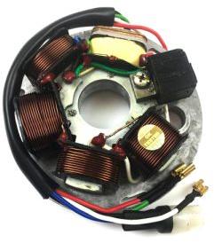 Vespa - PX / PE / EFL Disc - Electronic Stator Plate Assembly 12 Volt