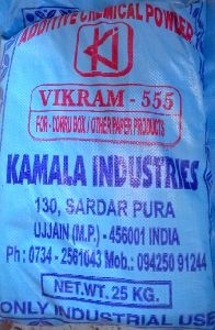 Vikram 555 additive powder for corrugated boxes