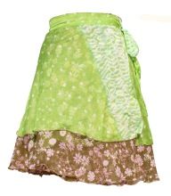Cotton Wrapron Skirt