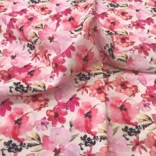 Polyester Floral Digital Printed Fabric