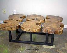 live edge wood Low Table