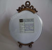 Antique Round Picture Frame