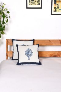 MUGHAL BLUE CUSHION COVERS