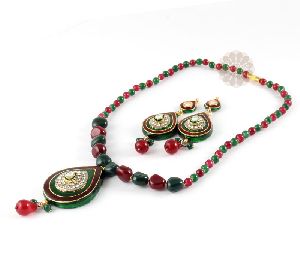 Multicolor Meenakari Necklace