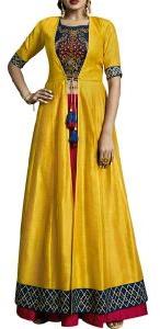 Designer kurti with jacket