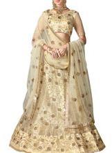 Net and Satin Lehenga Choli