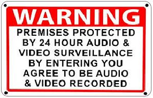 Warning Sticker