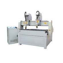 Double Head Cnc Router Machine