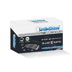 SmiloShine Teeth Whitening Charcoal Gel Strips