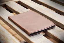 logo print leather tablet covers