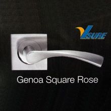 GENOA LEVER HANDLE ON SQ-ROSE