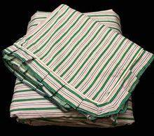 Cotton dobby stripe bed sheet