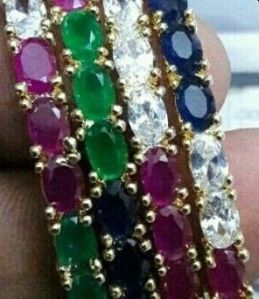 cz jewelry bangle