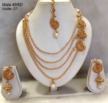 gold plated bridal set