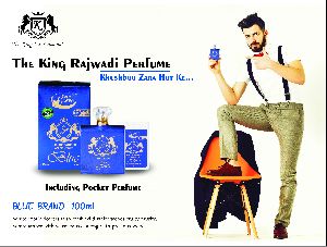 Men long lasting blue Rajwadi Perfumes 100Ml